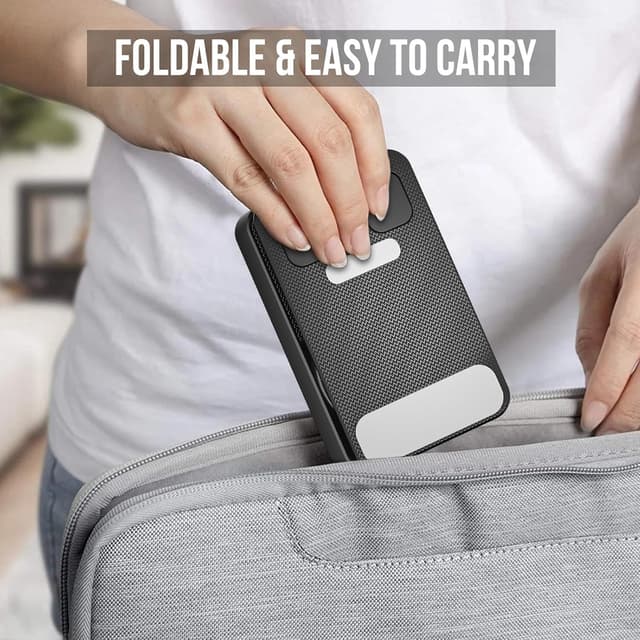 Detalle de voijump 4-in-1 Cell Phone Stand with Wireless Bluetooth Speaker and LED Lights