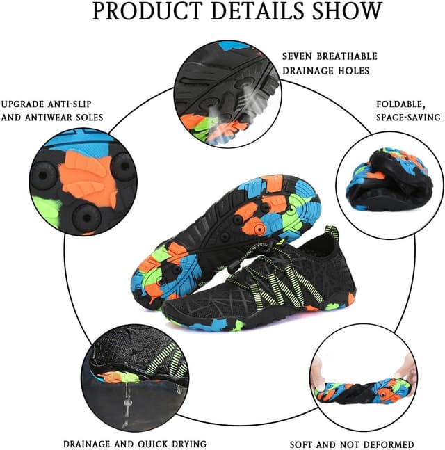 Thumbnail 5 de SAGUARO chaussures aquatiques 7-9 orifices