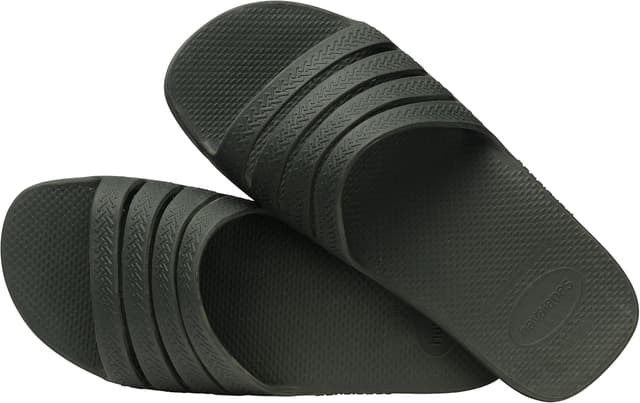 Detalle de Havaianas Slide Stradi – sandales enfant unisex en vert olive