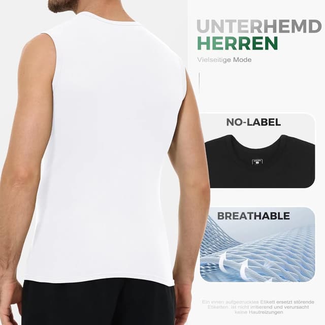 Thumbnail 2 de YouShow Unterhemd 3er Pack 100% Baumwolle