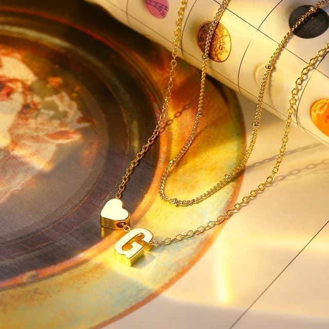 Thumbnail 1 de BodyBonita Collar inicial corazón 18