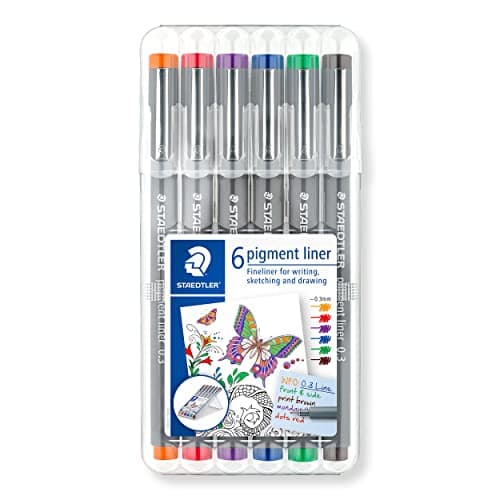 Imagen de Staedtler 308 02-9 rotulador punta fina 0,3 mm — paquete 6 🎨 en OfertitasTOP