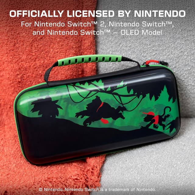 Detalle 2 de Turtle Beach PlayTrek Etui Donkey Kong für Nintendo Switch 2