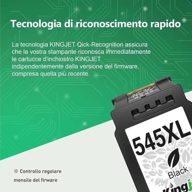 Thumbnail 4 de KINGJET PG-545XL CL-546XL cartucce compatibili per Canon đź–¨