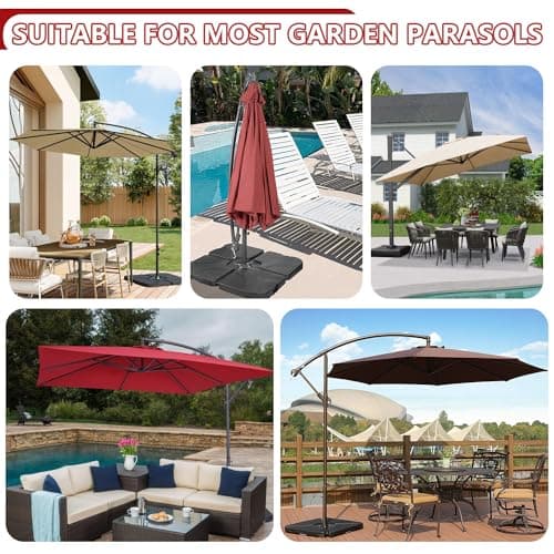 Thumbnail 6 de LAMUNI Funda para Parasol Jardin ☂️ Durable y Protectora
