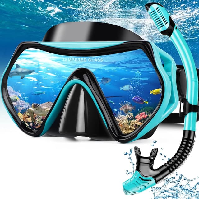 Imagen de Hydomi Schnorchelset 180° Panorama en OfertitasTOP