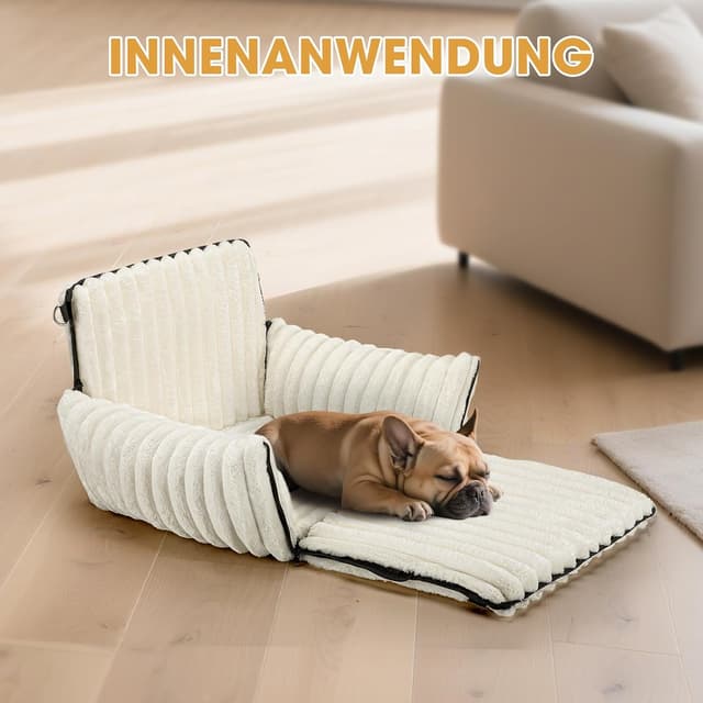 Thumbnail 6 de MIXJOY Hunde Autositz 48x48x38 cm Beige