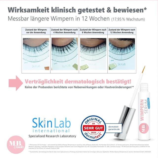 Detalle 2 de Wimpernserum sensitiv vegan 10 ml đ