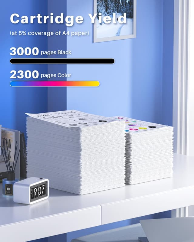 Detalle 2 de INK4U TN248XL Toner 5er-Set kompatibel mit Brother TN248 / MFC-L3760CDW & Co.