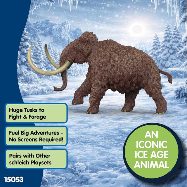 Detalle 2 de Schleich Mammut 15053 Dino-Spielzeug ab 3