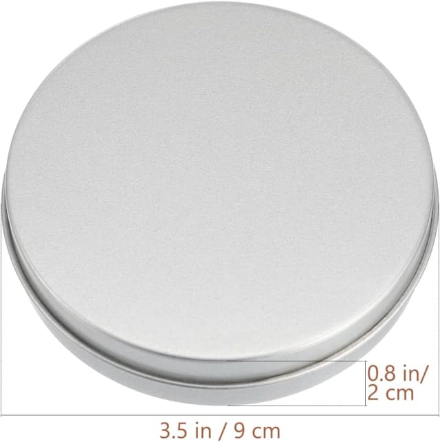 Detalle de COHEALI Candy Storage Boxes 10 Pack - Decorative metal snack containers with lids