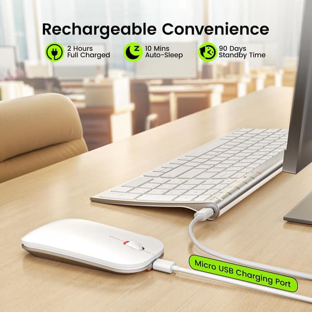 Thumbnail 2 de seenda WGJP-031B Wireless Keyboard Mouse Set