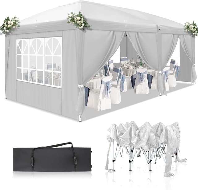 Detalle de Pavillon 3x6 m Faltpavillon, wasserdicht