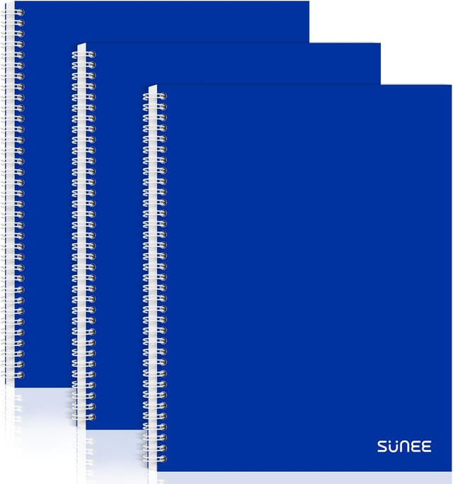 Detalle de SUNEE A4 Squared Notebook Pack of 3