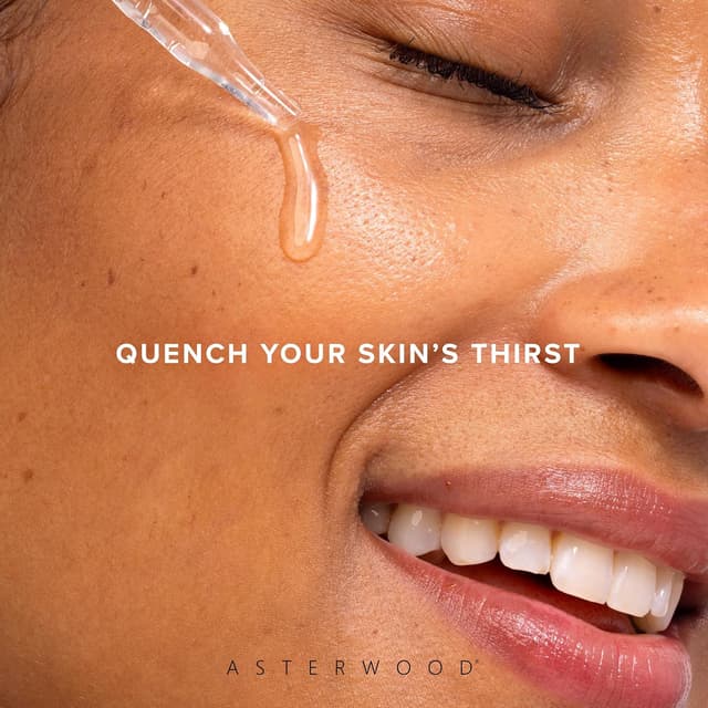 Detalle 2 de Asterwood Hyaluronic Acid Serum for Face - Plumping & Hydrating 8 Fl Oz