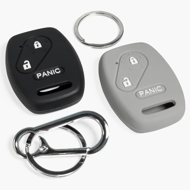Thumbnail 3 de 2x Click&Fit Silicone Car Key Cover for Honda