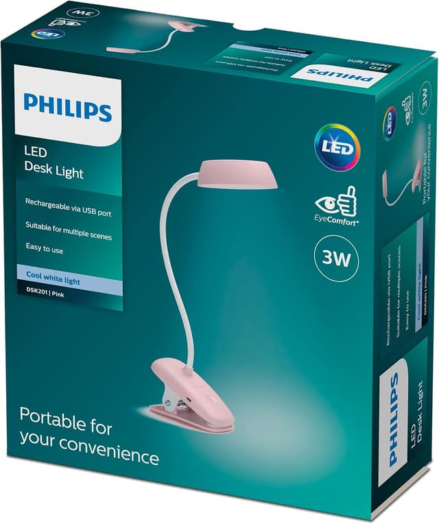 Thumbnail 1 de Philips Lighting Donutclip: Elegante lámpara de mesa