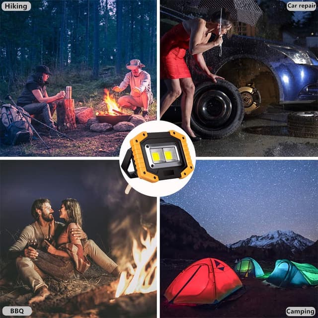 Thumbnail 6 de Edasion 30W LED Work Light 2000LM rechargeable floodlight