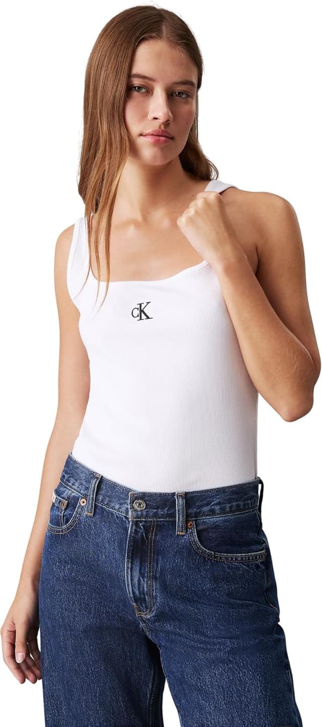 Thumbnail 4 de Calvin Klein Camiseta Tirantes CK Rib S