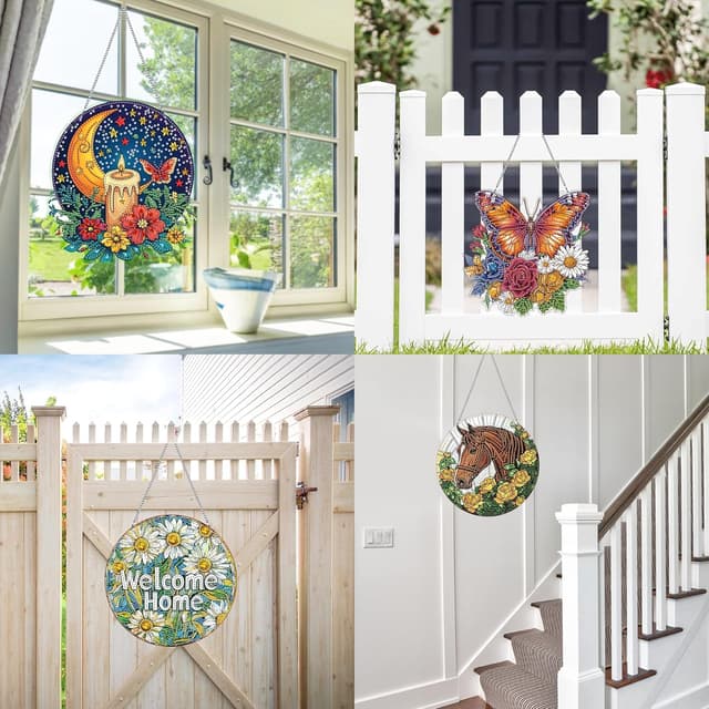 Thumbnail 5 de VAIIEYO 5D Diamant Painting Anhänger