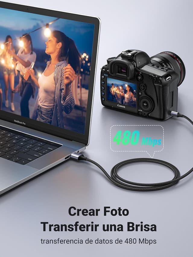 Thumbnail 3 de UGREEN Cable USB A 2.0 Mini B 2m - Alta Velocidad ⚡