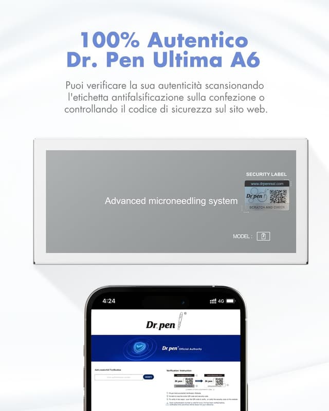 Thumbnail 4 de Dr. Pen Ultima A6 Penna per Microneedling