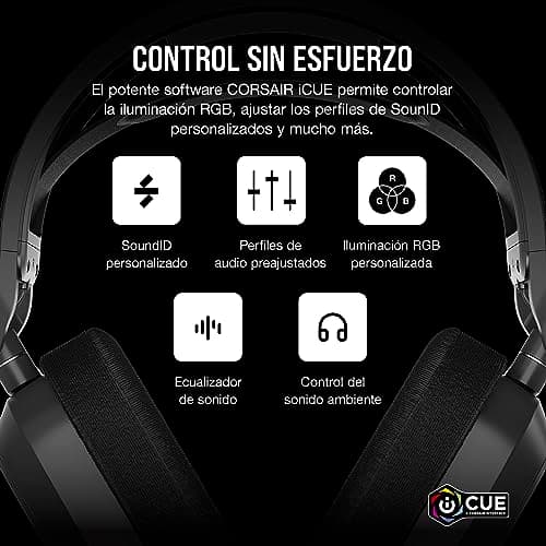 Thumbnail 7 de Corsair HS80 MAX Wireless auriculares para juegos