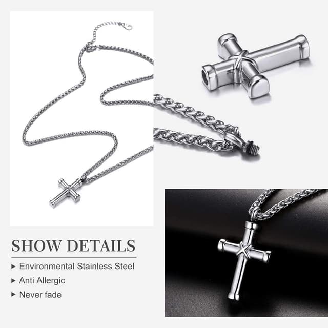 Thumbnail 4 de Richsteel Collar urna cremación acero 18+2