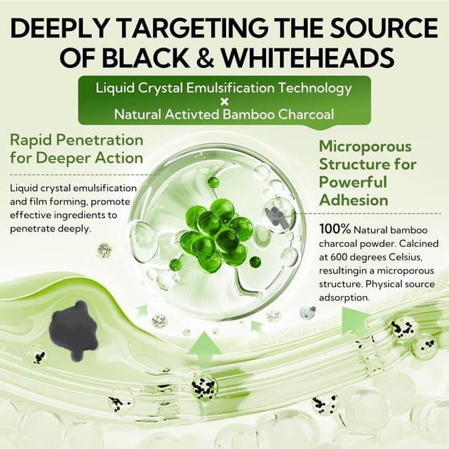 Thumbnail 6 de LANBENA Upgraded 2.0 Bamboo Charcoal Nose Strip, 60 pcs