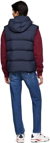 Detalle 2 de Tommy Jeans Essential Down Vest S chaleco azul