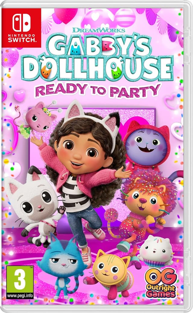 Detalle de Gabby's Dollhouse Ready to Party for Switch