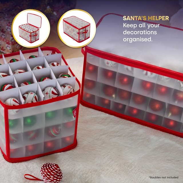 Thumbnail 3 de Christmas Village Storage Cube Bag for 112 Ornaments 🎄