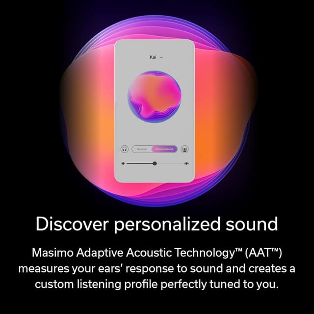 Detalle de Denon PerL Pro True Wireless-Kopfhörer 8 Stunden