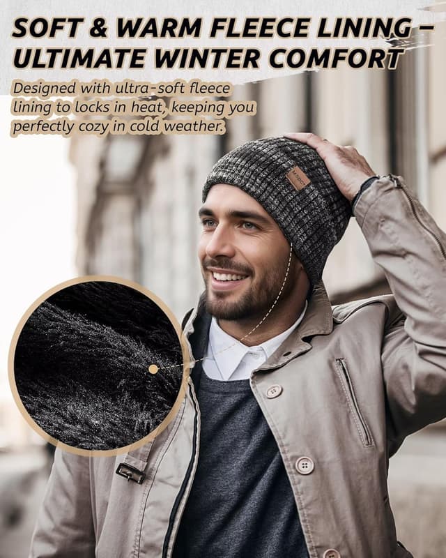 Detalle 2 de MSDC 3 Pack Beanie Set