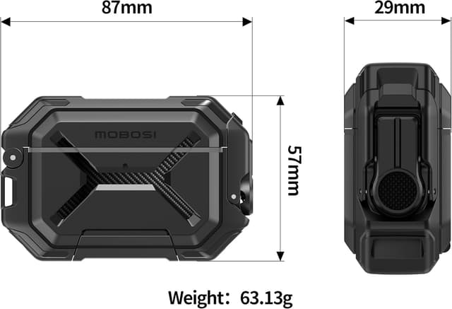 Thumbnail 4 de MOBOSI AirPods Pro 3 waterproof case IP68