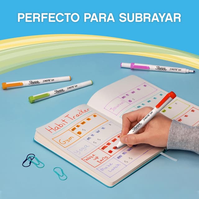 Thumbnail 5 de Sharpie S-Note Duo pastel 16 rotuladores