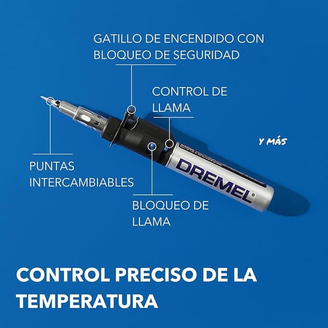 Thumbnail 1 de Soldador inalámbrico Dremel Versatip 2000 🔥 Kit de soldadura multifunción