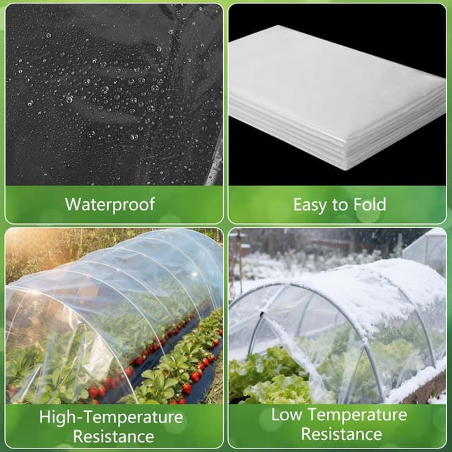 Thumbnail 5 de APXEL 2 X 6M Heavy Duty Polythene Sheets