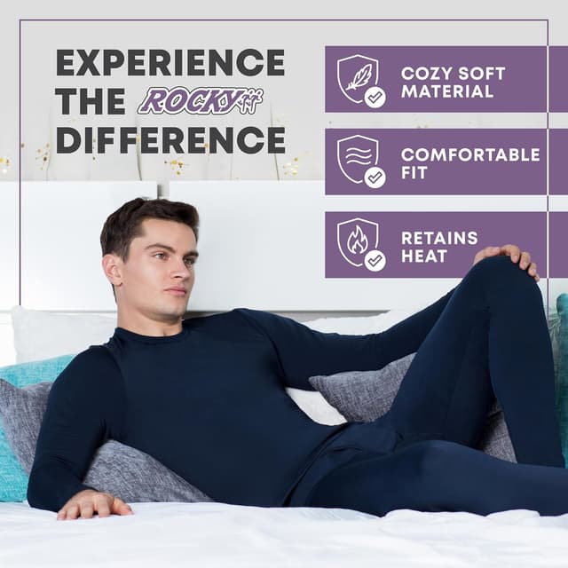 Thumbnail 4 de Rocky Thermal Underwear Men Long Johns 3 Options