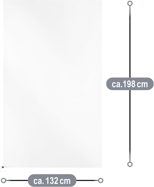 Thumbnail 5 de com-four® 2X Copertura piante 198x132 cm