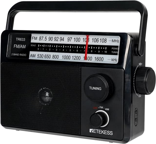 Imagen de Retekess TR633 radio portatile AM/FM con jack per cuffie en OfertitasTOP