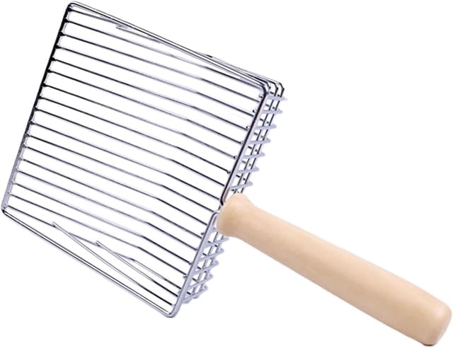Imagen de HUATEEN Wooden Handle Metal Cat Litter Scoop en OfertitasTOP