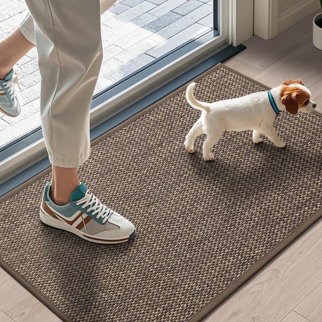 Detalle de LEKEEPGO Felpudo Antideslizante 43x75 cm 🏡