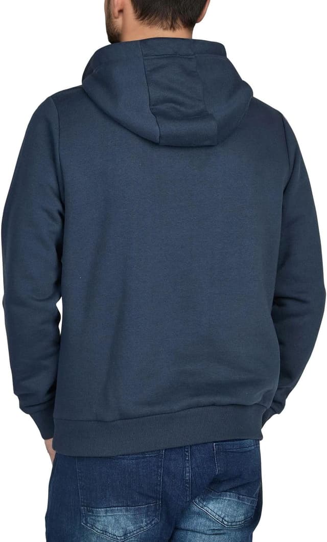 Detalle 2 de riverso Hoodie Herren Regular Fit RIVNiklas Kapuzenpullover – Cross-Over-Kragen in Grau/ Braun/ Grün/ Rot/ Blau/ Schwarz/ Beige