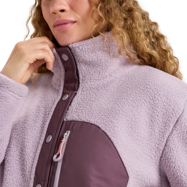 Detalle 2 de Roxy Camiseta técnica de mujer Alabama con WarmFlight y sherpa polar
