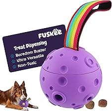 Imagen de Fuskee Purple Meteorite dog chew toy en OfertitasTOP