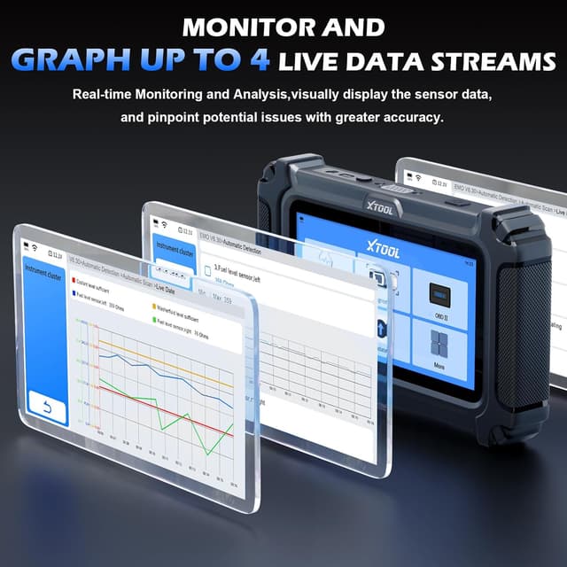 Thumbnail 5 de XTOOL D5 Car Code Reader with 10 Resets