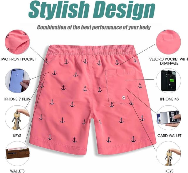 Thumbnail 5 de MaaMgic Men's Quick Dry Swim Shorts S–XXL