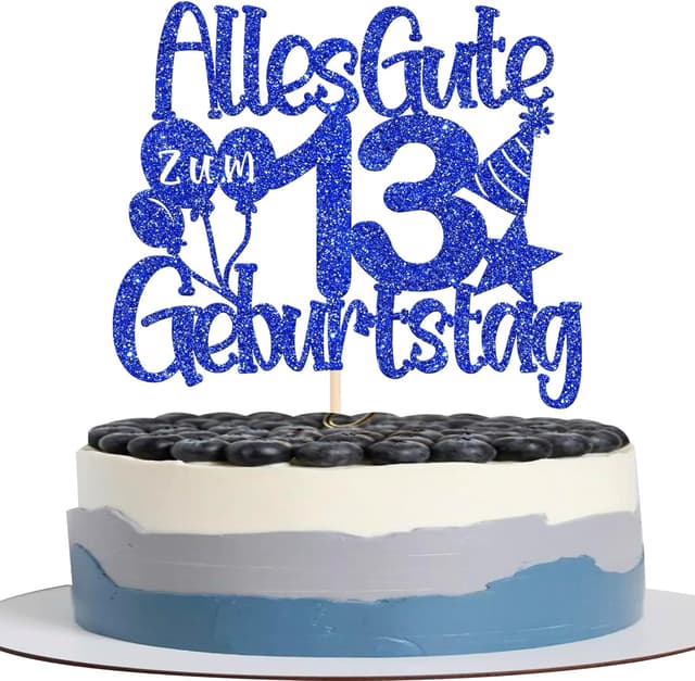 Imagen de SYKYCTCY Tortendeko 13. Geburtstag mit 13 en OfertitasTOP