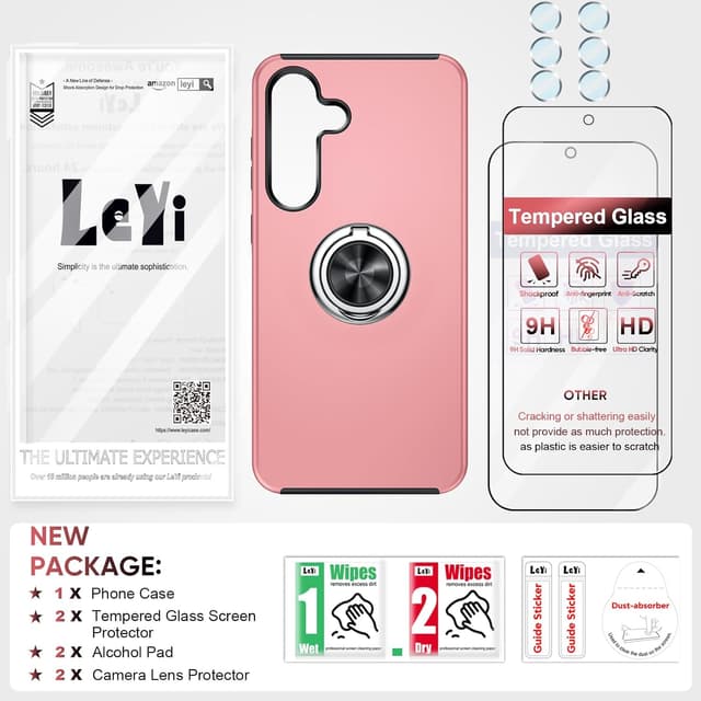 Thumbnail 6 de LeYi S25 FE shockproof phone case